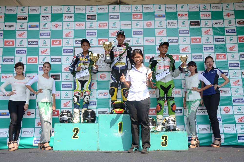 PETRONAS AAM Malaysian Cub Prix Championship - WIRA-Podium