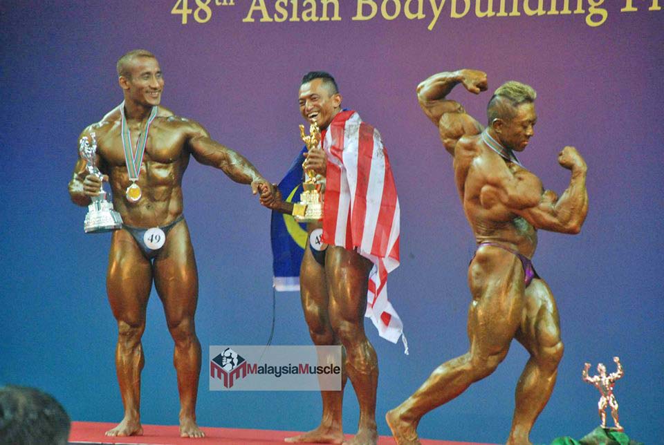 48th Asian Bodybuilding & Physique Sport Championships Photo Credit: https://www.facebook.com/malaysiamuscle