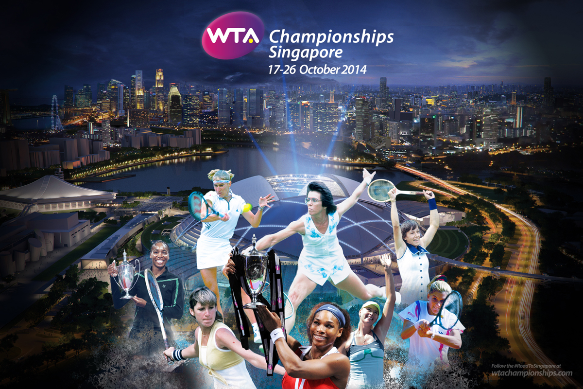 WTA Championships Singapore 2014