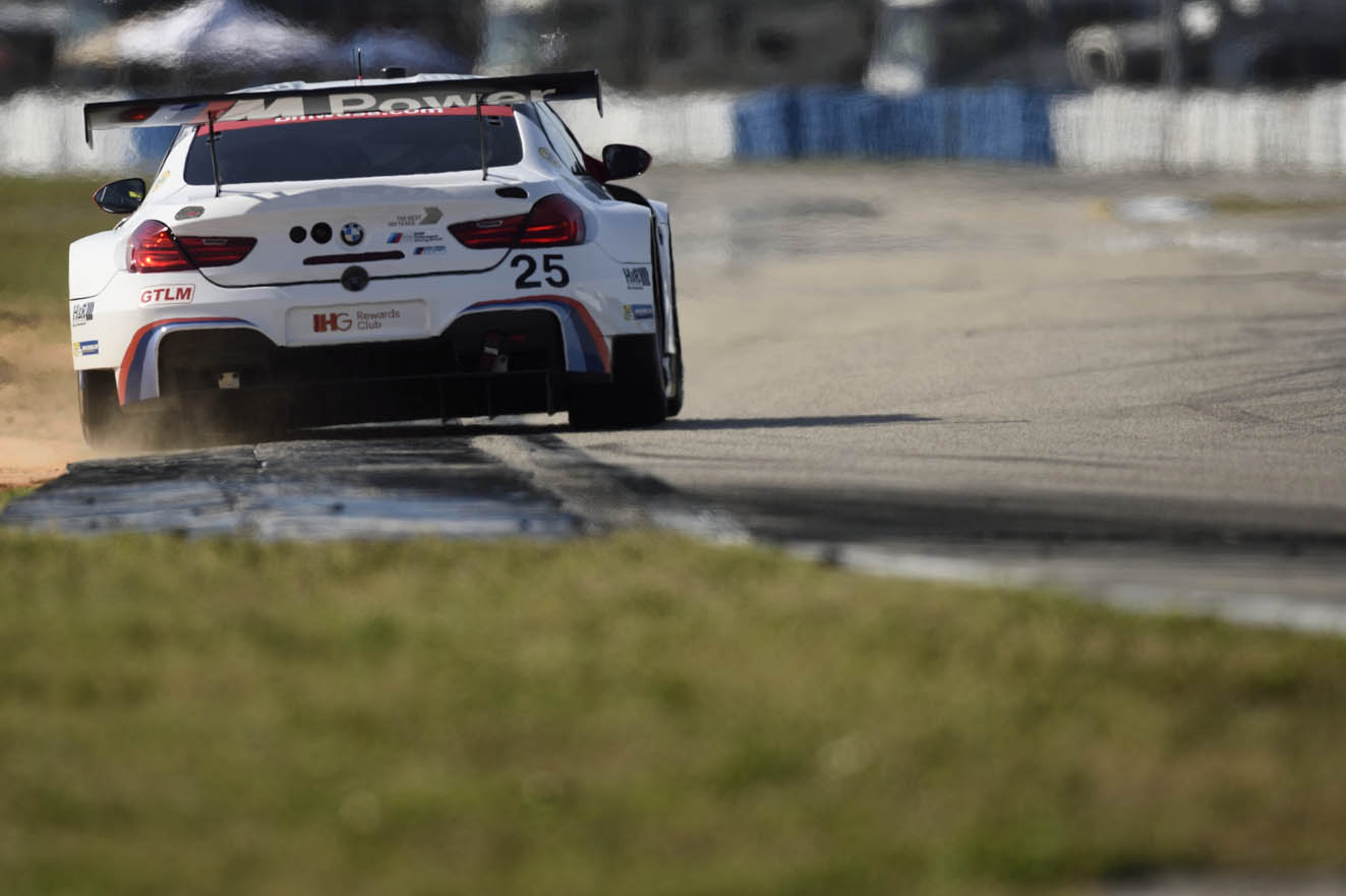 Maiden pole position for the BMW M6 GTLM in Sebring – Auberlen and Edwards lock out front row for BMW Team RLL.