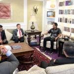 20160229 – ASEAN Para Sports Federation (APSF) President Maj. Gen. Osoth Bhavilai, today paid a courtesy call on the Minister of Youth and Sports, YB Khairy Jamaluddin, in preparation for the organisation of the 9th Asean Para Games to be hosted in Malaysia next year.