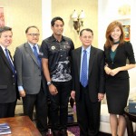 20160229 – ASEAN Para Sports Federation (APSF) President Maj. Gen. Osoth Bhavilai, today paid a courtesy call on the Minister of Youth and Sports, YB Khairy Jamaluddin, in preparation for the organisation of the 9th Asean Para Games to be hosted in Malaysia next year.