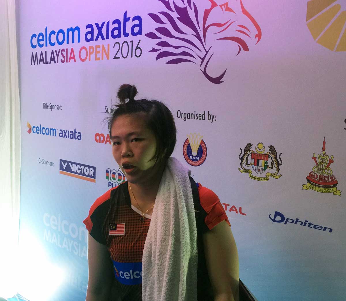 2016 Celcom Axiata Malaysia Open Badminton - Tee Jing Yi