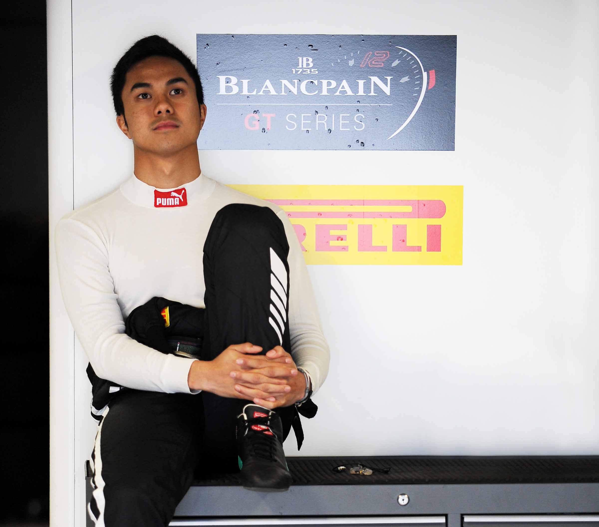 Jazeman is competing in his first full season of sportscar racing this year, campaigning the Blancpain GT Series, two European sportscars championship, with the Sprint Series featuring one hour races and the Endurance Series featuring three and six hour events.