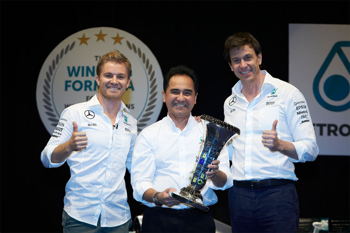 2016 FIA Formula One World Champions - Petronas Team