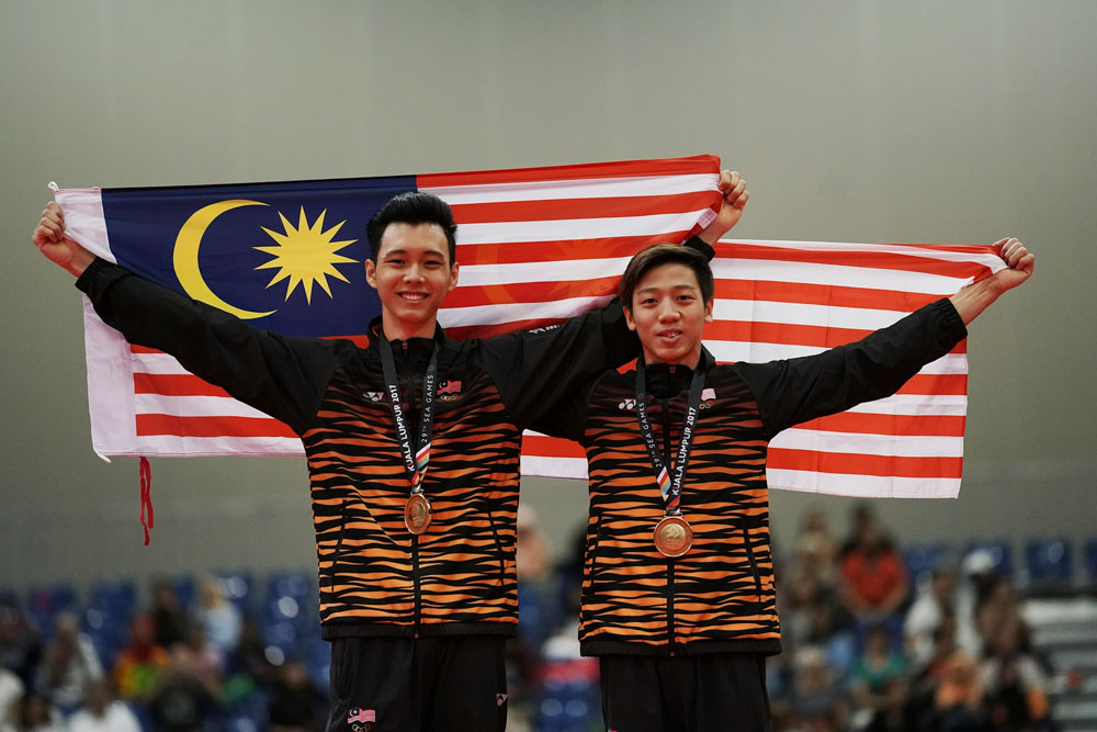 29th SEA Games KL2017 Gymnasts - Malaysia - Tan Fu Jie(left) & Jeremiah Loo Phay Xing