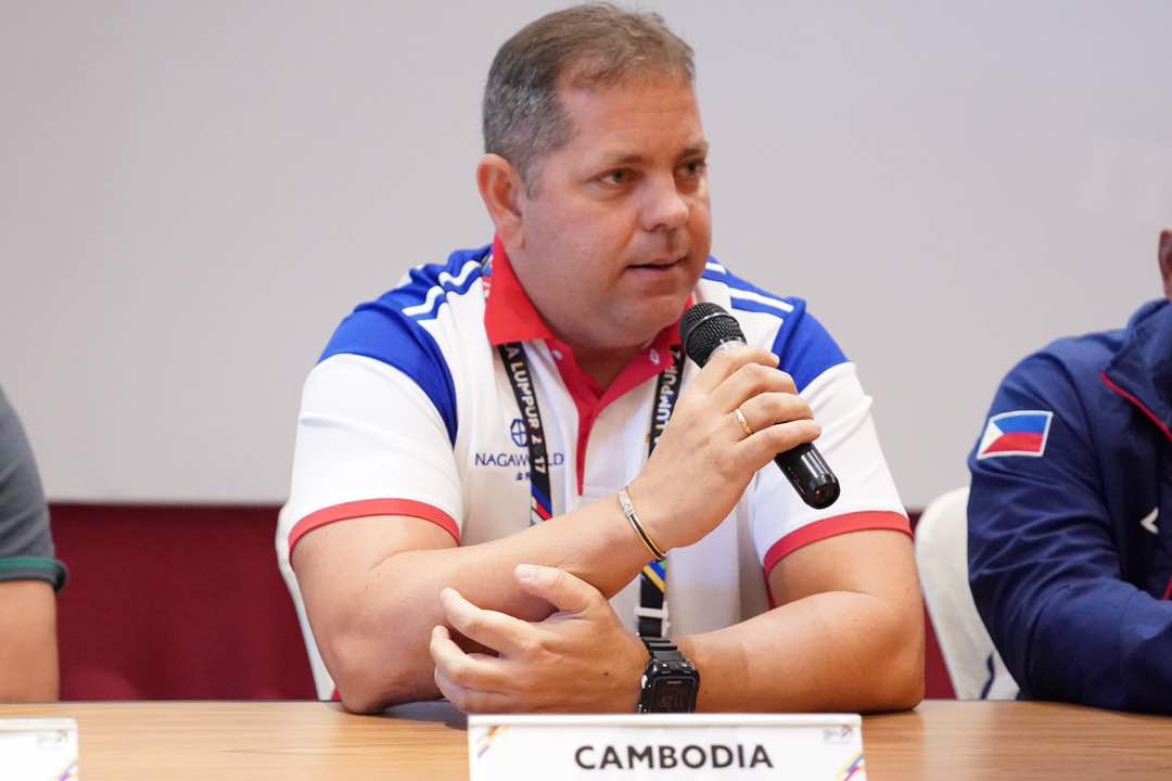 Cambodia's newly appointed Brazilian coach Leonardo Vittorino