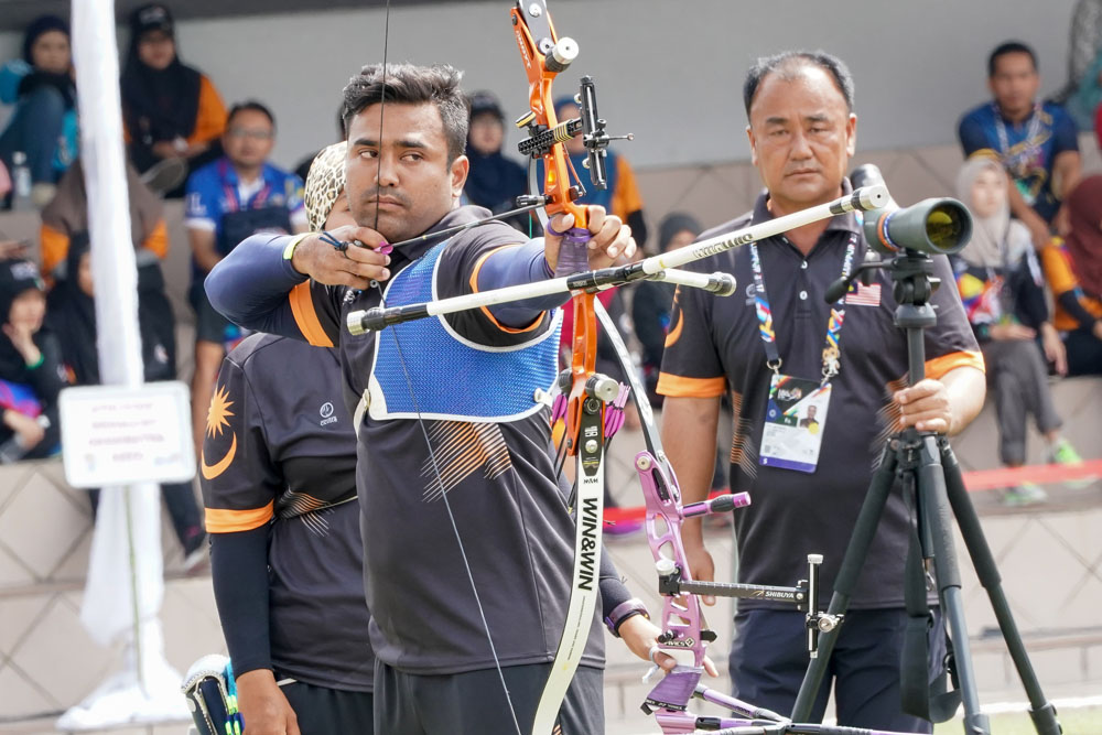 29th SEA Games KL2017 Memanah Archery - Malaysia - Khairul Anuar Mohamed