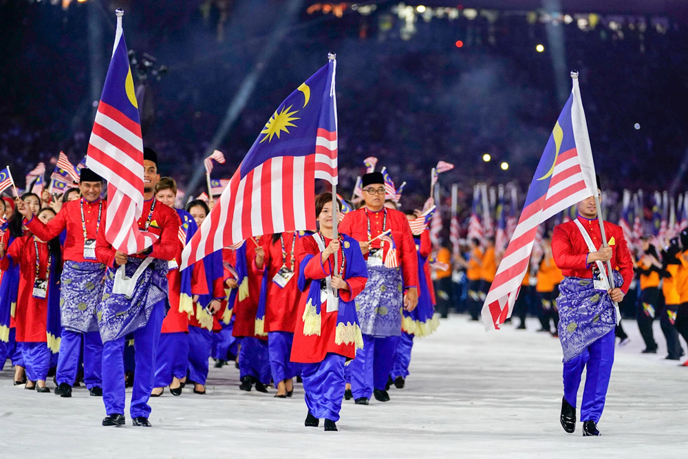 Malaysia, Opening Ceremony, 29th SEA Games 2017, at, KL Sports City ,19 August 2017, Photo by Amirul Azam/ MASOC,