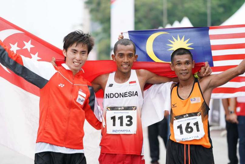 29th SEA Games Malaysia 2017 - Marathon Podium Winner