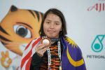 9th ASEAN Para Games 2017 – Swimming Women 50m Breast Stroke SB14 Bronze – Malaysia – Puteri Nur Diyana