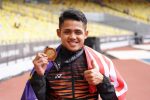 9th ASEAN Para Games KL2017 – 200M Men T12 Gold Medallist – Malaysia Muhd Afiq