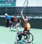 9th ASEAN Para Games KL2017 – Tennis Wheelchair Men’s Doubles – Malaysia – Mohamad Firdaus (left) & Mohamad Yusshazwan