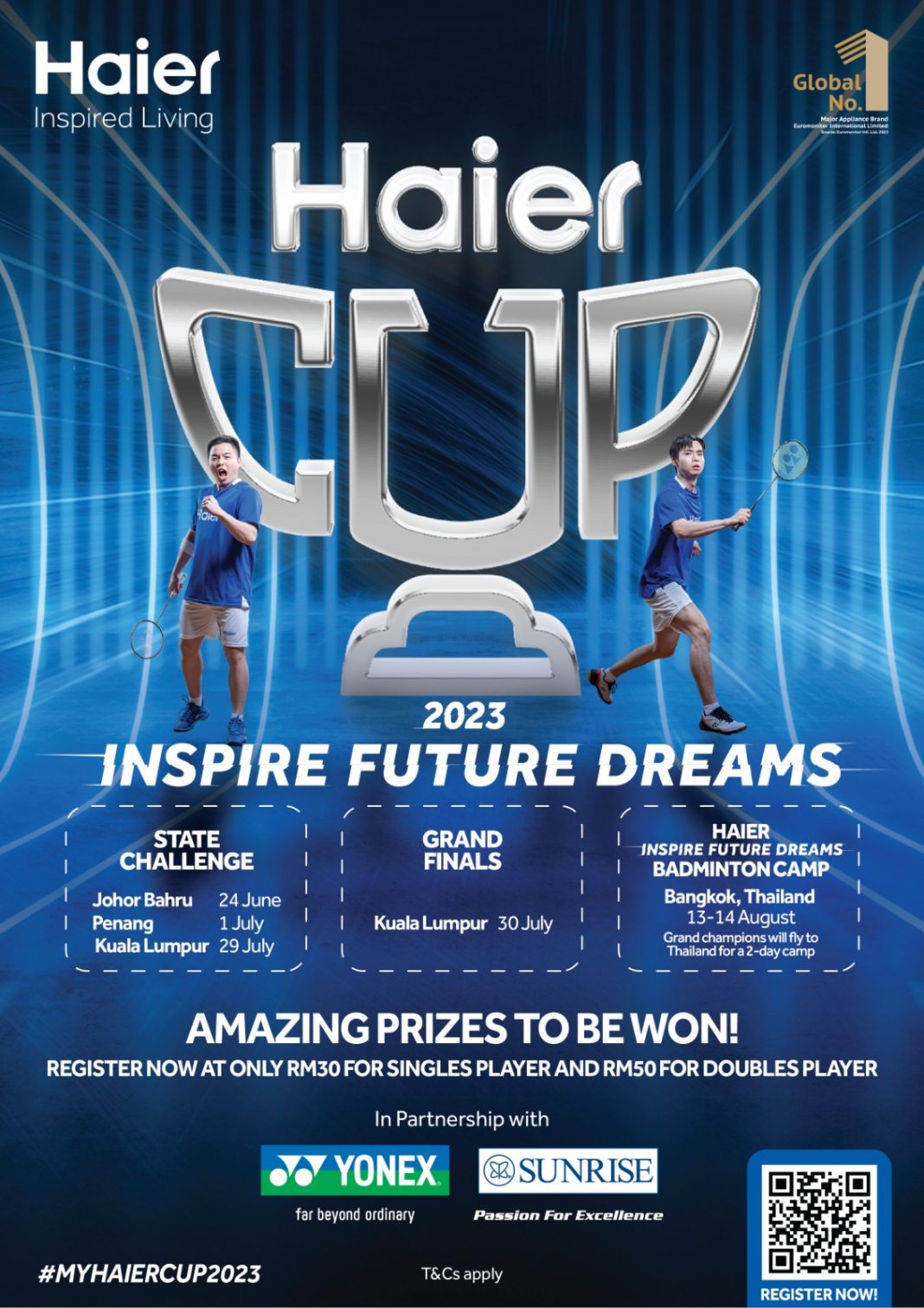 Haier Malaysia launches inaugural Haier Cup 2023 Badminton Championship