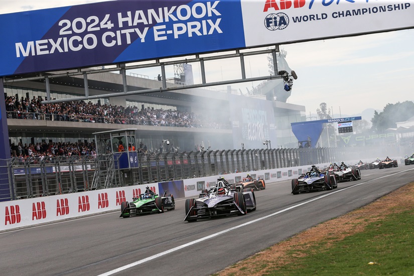 Wehrlein and Porsche top the podium in Hankook Mexico City EPrix